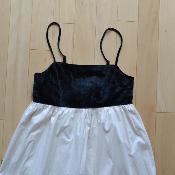 NWT American Eagle Mini Dress Two Tone Size Medium - Picture 2 of 5